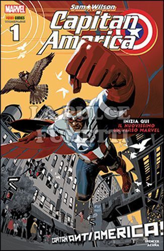 CAPITAN AMERICA #    71 - SAM WILSON: CAPITAN AMERICA 1 + POSTER